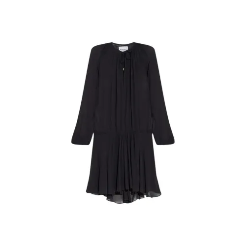 ISABEL MARANT ETOILE Длинное платье с длинными рукавами женское