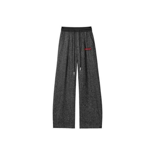 HOKLV Черные Унисекс Повседневные Штаны