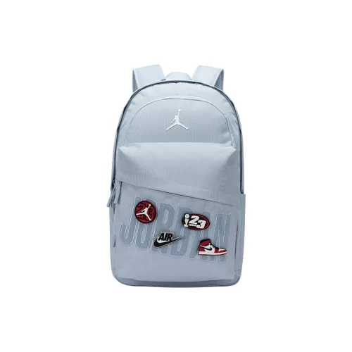 Джордан Versatile Backpack Large Unisex Gray Blue