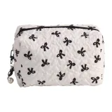 Чёрный Белый Bowknot Pillow Bag