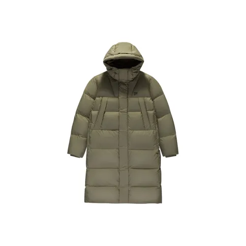 FILA FUSION Пуховик Унисекс Early Осенний зеленый