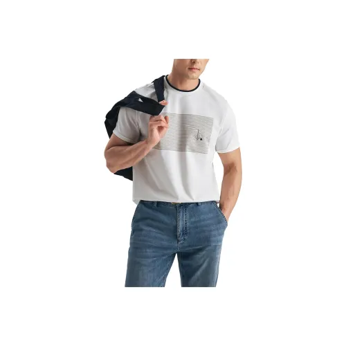 St. H Белая Мужская T-Рубашка