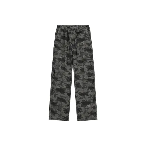 WSRX Камуфляж Желтый Унисекс Джинсы