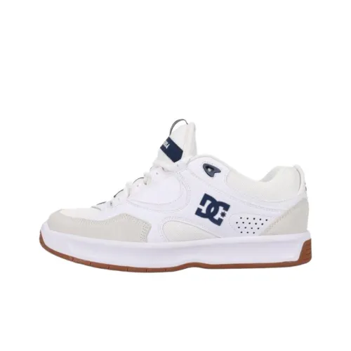 DC Shoes Kalynx Zero Устойчивые к истиранию Низкие Кроссовки для скейтбординга Мужские Белые