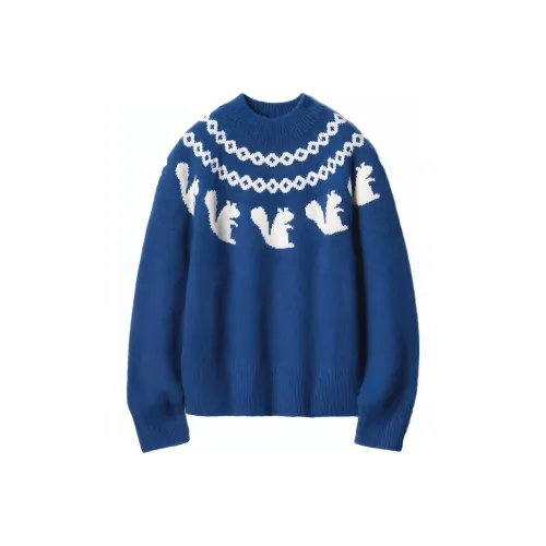 UNIQLO JW Anderson Co Branded Series Трикотаж Женский Синий