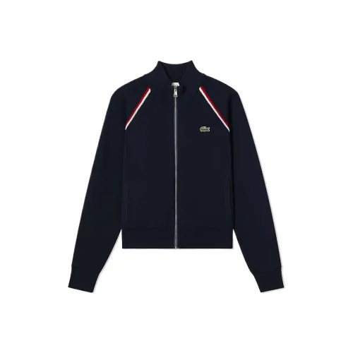 LACOSTE Темно-синие женские куртки