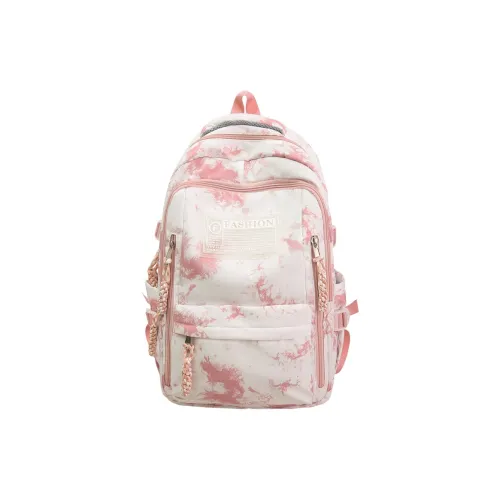 PINK·LAND Нейлон Рюкзак Стандартный Женский Розовый Синий