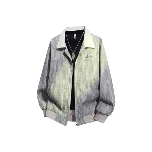 PGNC Весенний Осенний Сезон Модные Плащи с Отворотами Свободного Кроя Стильный Пальто Мужской