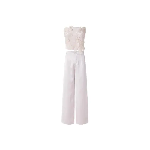 DITB Light Pink Women's Casual Suits DITB Светло-розовый Женский Повседневный Костюм