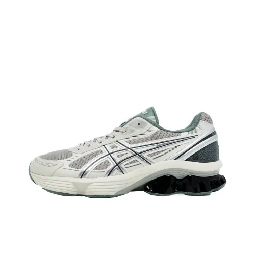 ASICS Гель KINETIC FLUENT Амортизация Поддержка Низкий Топ Повседневная Обувь Мужская Серый Зеленый