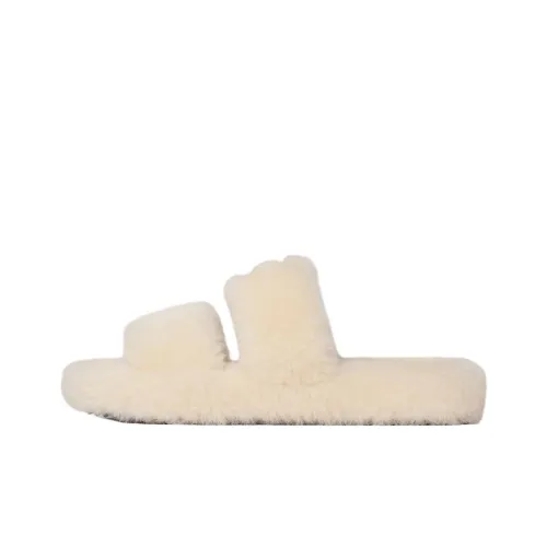 CELINE Rubber Slide Тапочки Женские Бежевые