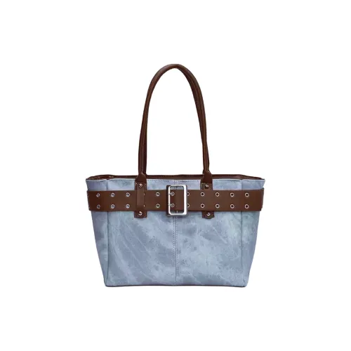 Worm's Home ПУ (полиуретан) Сумка Сумка через плечо Стандартная Женская Синяя