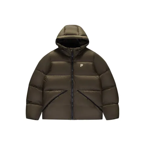 FILA FUSION Пуховик Унисекс Белка Каштановый