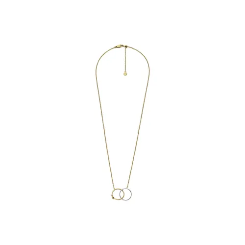 EMPORIO ARMANI Ожерелья из нержавеющей стали унисекс двухтонные