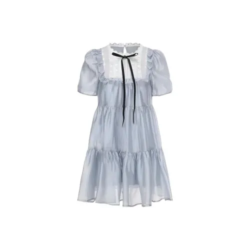 XIAOLIZI Черное Женское Платье без Рукавов