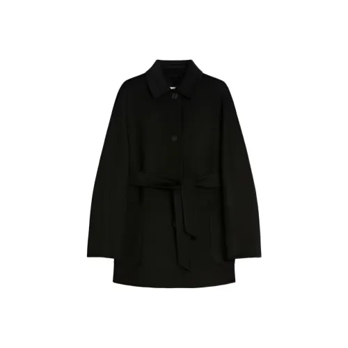 MaxMara Черное Женское Пальто