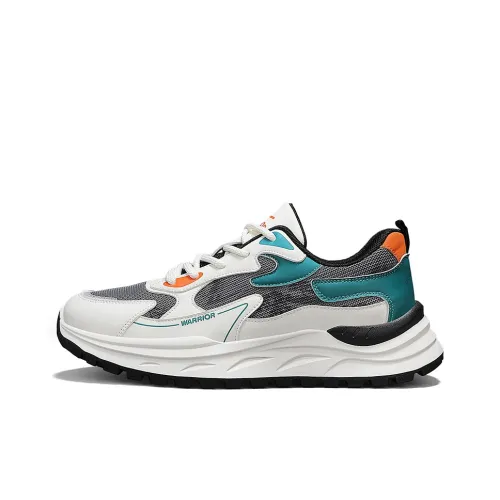 Warrior Slip-resistant Breathable Height-increasing Low-top Casual Shoes Men's Black Rice Green Вариант 1 Warrior противоскользящий дышащий увеличивающий высоту низкий топ повседневная обувь мужской черный рис зеленый