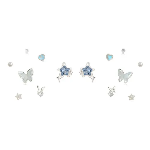 YOASOBI Сплав Серьги-гвоздики Женские