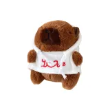 Капибара-Любовь Белый Толстовка