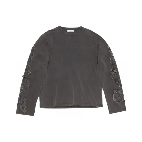 ACNE STUDIOS SS25 T-Shirt Унисекс Серый