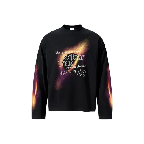 FOR FEAR THAT Черный Унисекс Футболки