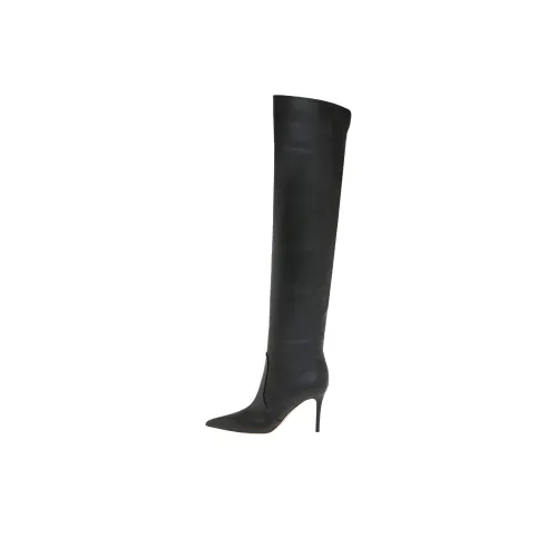 GIANVITO ROSSI Hansen Кюссард Over The Knee Botинки 8,5 см Женские Черные