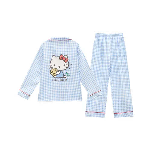 GUKOO Sanrio series Небесно-голубой Женский комплект пижамы