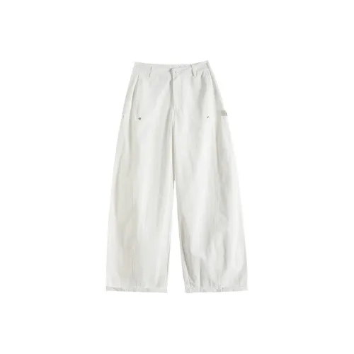 Incolore Белый Женские Повседневные Брюки