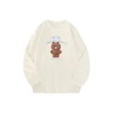 Светлый бежевый (Ne01 Вельвет Медведь Куб)