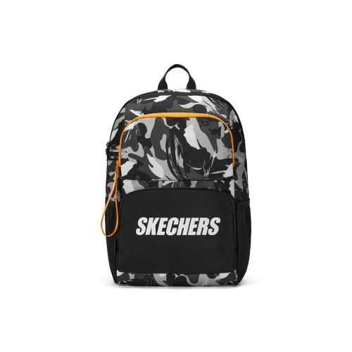 Skechers Colorful Ткань Рюкзак Большой Унисекс Темно-ночной Камуфляж