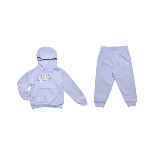 nike Повседневная спортивная одежда Цветочный Futura Толстовка And Joggers Комплект 2 предмета Комплект для детей Возраст 3-7 лет