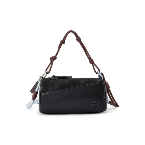 FILA FUSION ПУ (полиуретан) Сумка через плечо Маленькая Унисекс Темно-черный