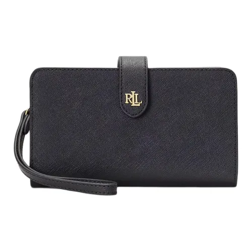 Ralph Lauren Кожа Кошелек Стандартный Женский Черный
