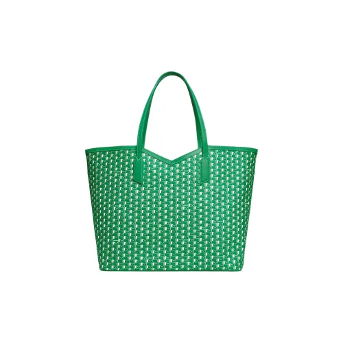 Moynat Холст Тоут Сумка Сумка для покупок Женская Зеленая