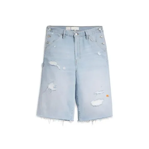 Levi's x ERL Levis X ERL Co Branded Series Джинсовые шорты Унисекс Light Синий