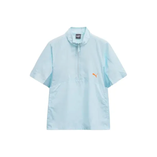 PUMA Светло-синие Мужские Куртки