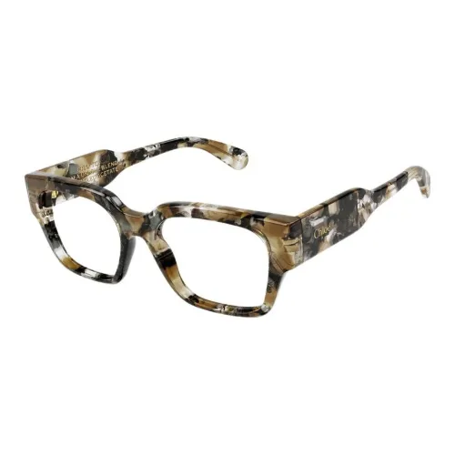 Chloe Ацетат Прямоугольные Оправы для очков Унисекс Армейский зеленый