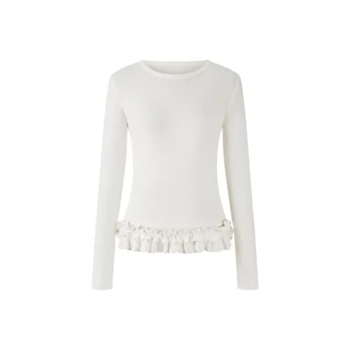 HERLIAN Белые Женские T-рубашки