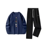 Темно-синий (Гора Whisper) + Черный (Гора Whisper Логотип на штанах)