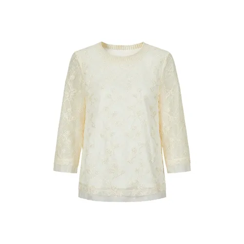 JZ. ANNAKRO Шифон Рубашка Женская