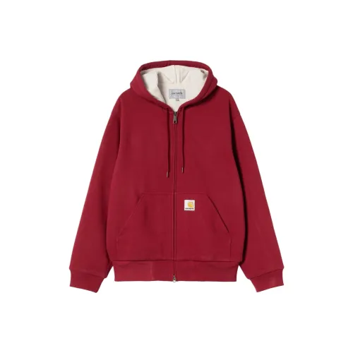 Carhartt WIP Fw25 Active Sweat Jacket Sweatshirt Unisex Кархартт WIP Fw25 Активный Свитшот Куртка Свитшот Унисекс