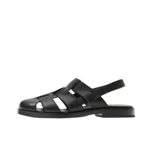 ZARA Римские сандалии черные мужские