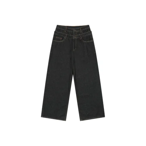 MostwantedLab Original Charcoal Черный Женские Джинсы