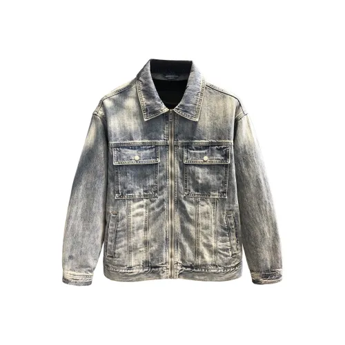 YGQPZHZ Синий Мужской Куртки