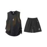 Комплект (Черный топ + Черные штаны)