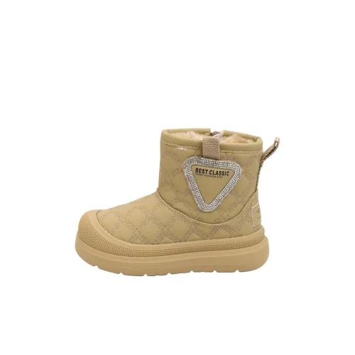 Budding Slip-resistant Abrasion-resistant Thermal High Top Infant Shoes Baby