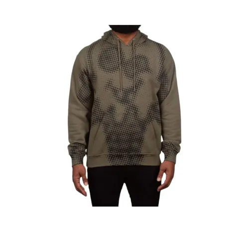 Мороженое Армейский зеленый Унисекс Свитшоты