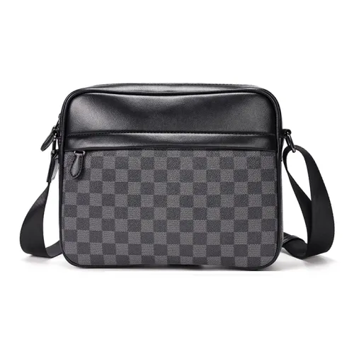 Old Man's Head Сумка через плечо из синтетической кожи стандартная мужская черная