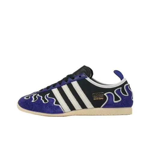 Brain Dead x Adidas Япония Низкий Топ Повседневная Обувь Унисекс Черный Фиолетовый