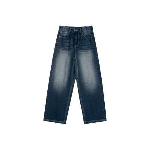 COUNTRY MOMENT Джинсы унисекс, синие, джинсовые